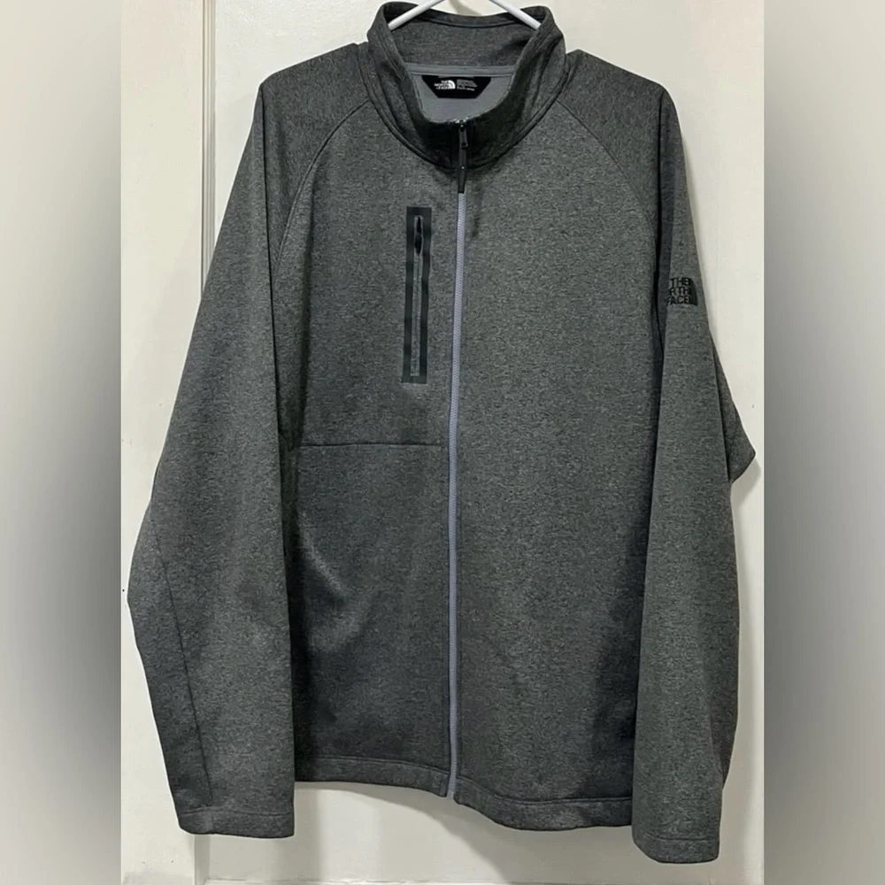 The North Face Charcoal Full-Zip Jacket